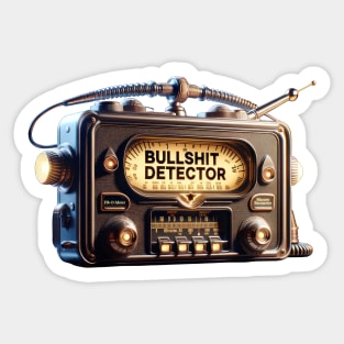 Bullshit Detector Sticker